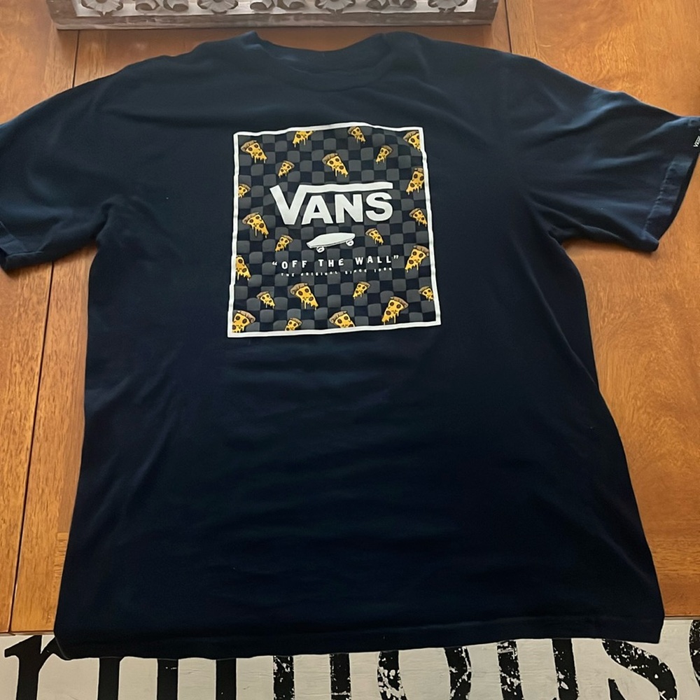 VANS pizza t-shirt